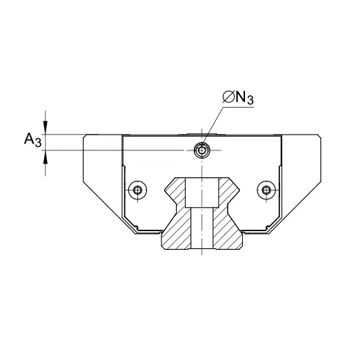 Линейная роликовая каретка RWU55-E INA