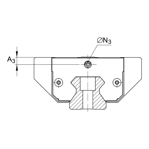 Линейная роликовая каретка RWU45-E INA