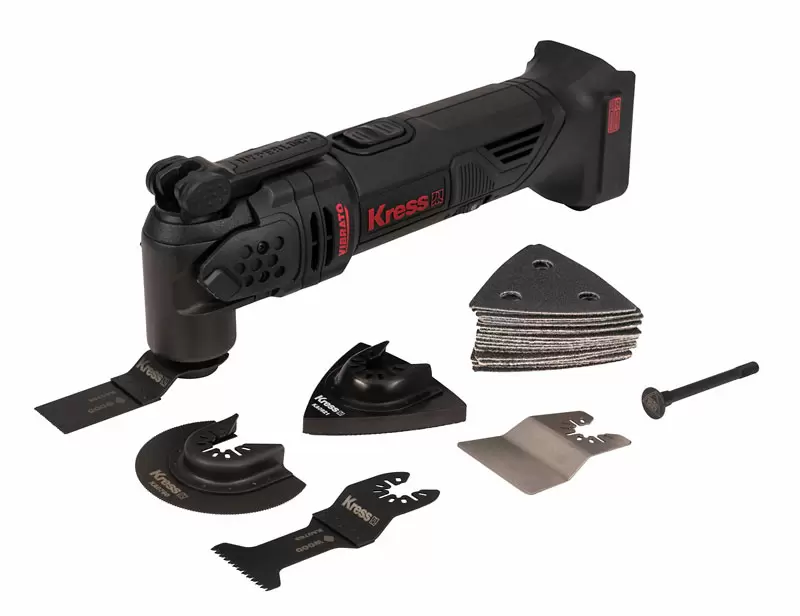 Реноватор аккумуляторный бесщеточный KRESS KUD12.9, 20В, без АКБ и ЗУ, коробка