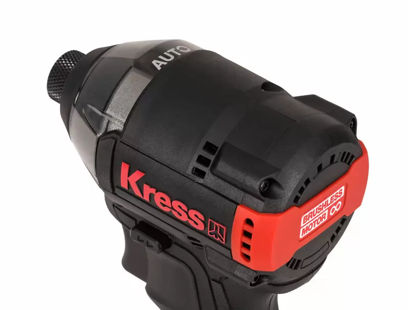 Винтоверт аккумуляторный бесщеточный ударный KRESS KUB61.9, 20В, 230 Нм, без АКБ и ЗУ, коробка
