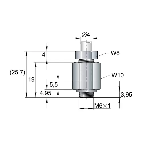 Линейная роликовая каретка RWU55-E INA