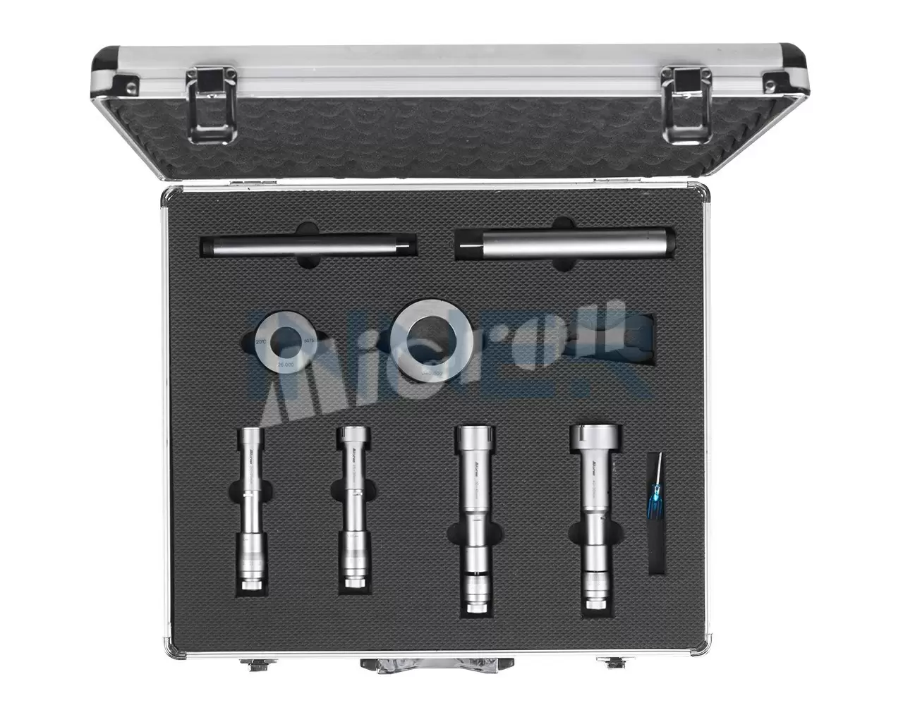 Набор нутромеров микрометрических трехточечных НМТ 20-50 0,005 с установочными кольцами Micron