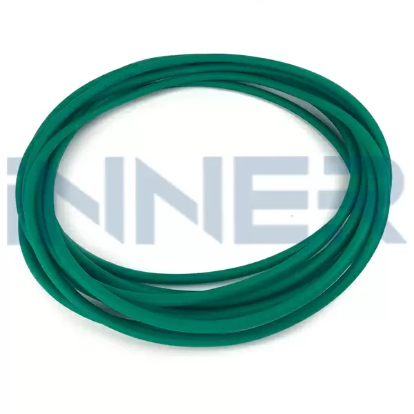 Ремень круглый с сердечником PU D=6 mm 88ShA GREEN NPT