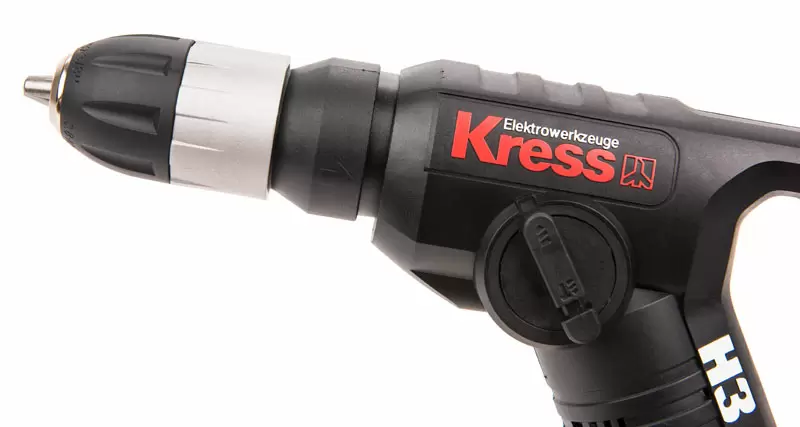 Перфоратор аккумуляторный, бесщеточный KRESS KU380, 20В, 2Ач х2, кейс