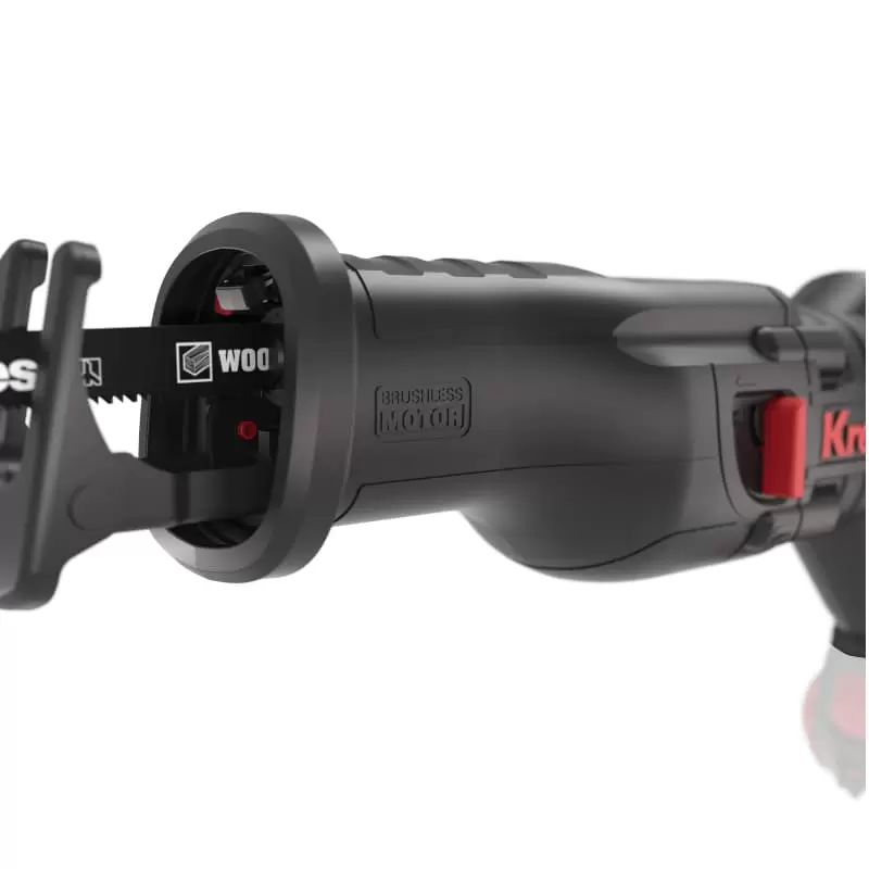 Пила сабельная аккумуляторная бесщеточная, KRESS KU501.9, 20В без АКБ и ЗУ