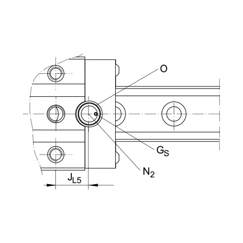 Линейная роликовая каретка RWU55-E-H INA