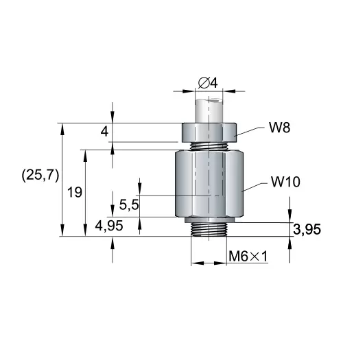 Линейная роликовая каретка RWU45-E INA