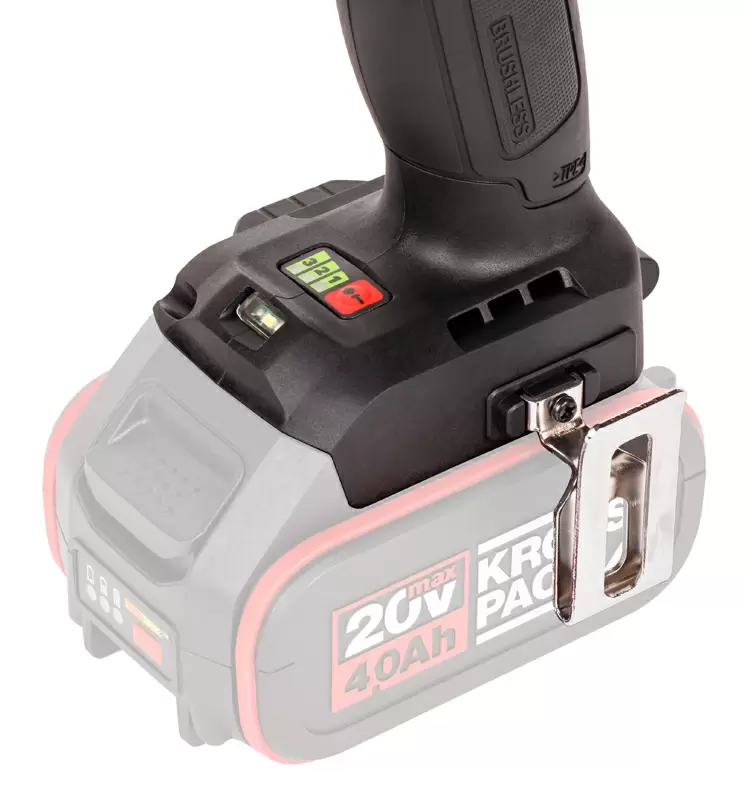 Винтоверт аккумуляторный бесщеточный KRESS KU290.9, 20В, 230 Нм, без АКБ и ЗУ