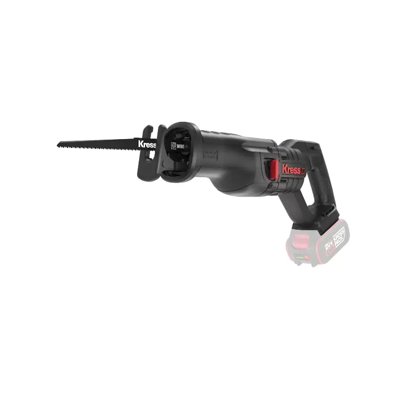 Пила сабельная аккумуляторная бесщеточная, KRESS KU501.9, 20В без АКБ и ЗУ