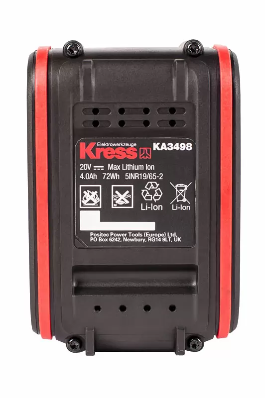 Аккумулятор 20В, KRESS, KA3498, 4.0Ач
