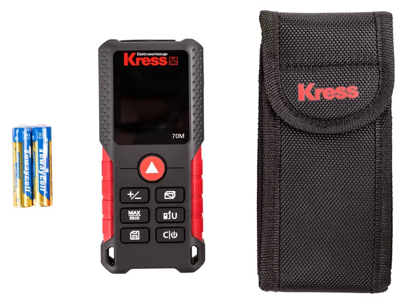 Лазерный дальномер KRESS KI201, 70 м