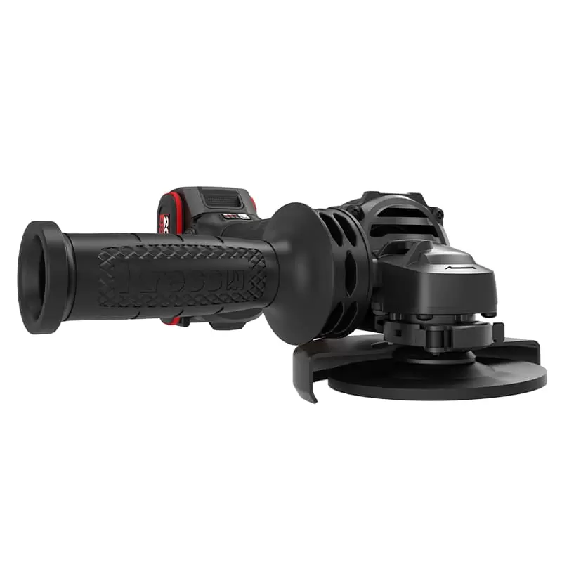 Угловая шлифмашина аккумуляторная бесщеточная KRESS, KUH04, 20В, 125мм, 4Ач х2, ЗУ 6А, кейс