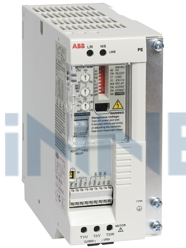Частотный преобразователь ABB ACS55 0,18 кВт 110-120В 3-фазы ACS55-01E-01A4-1