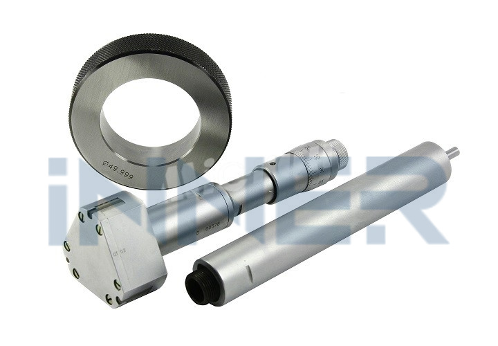 Нутромер микрометрический трехточечный НМТ 175-200 0,005 с установочным кольцом Micron