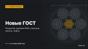 ГОСТ для машиностроения с 1 октября 2026 года: покрытия, ЛКМ, канаты, лифты