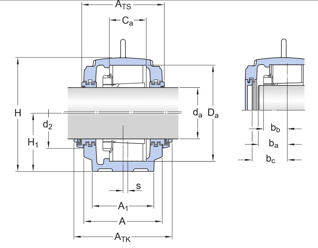 SNL 3288 + 23288 CAK/W33 + OH 3288 H