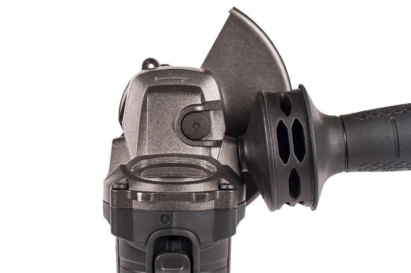 Угловая шлифмашина аккумуляторная бесщёточная KRESS, KU801, 20В, 125мм, 4Ач х2, ЗУ 6А, кейс